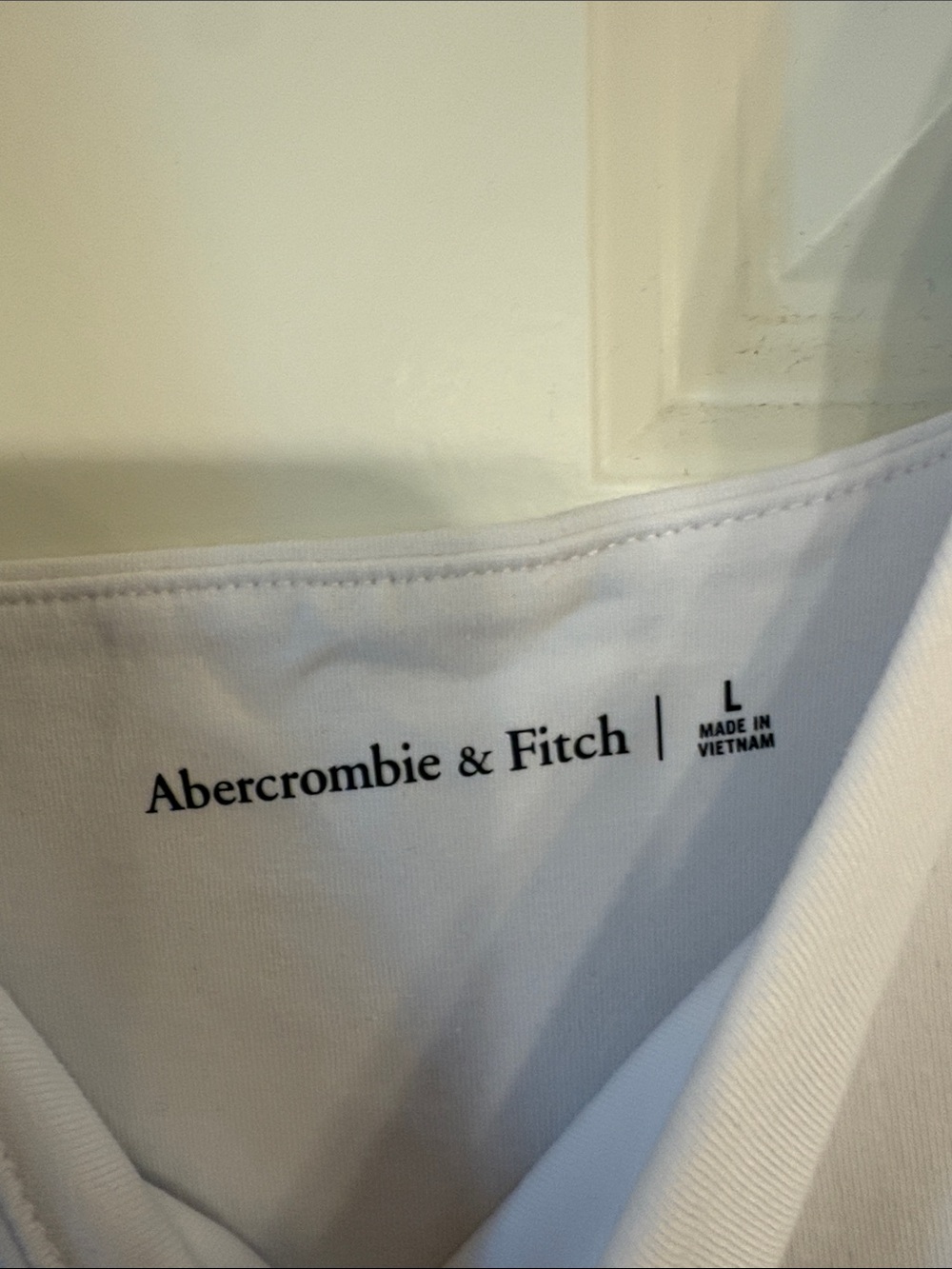 Abercrombie Classic White Square-Neck Tank Top - Women's - Picture 2 of 2